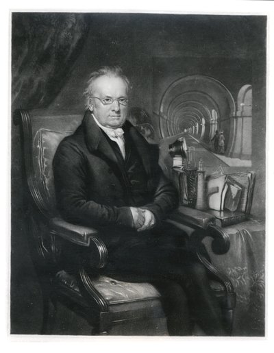 Sir Mark Isambard Brunel, ca. 1835 von Samuel Drummond